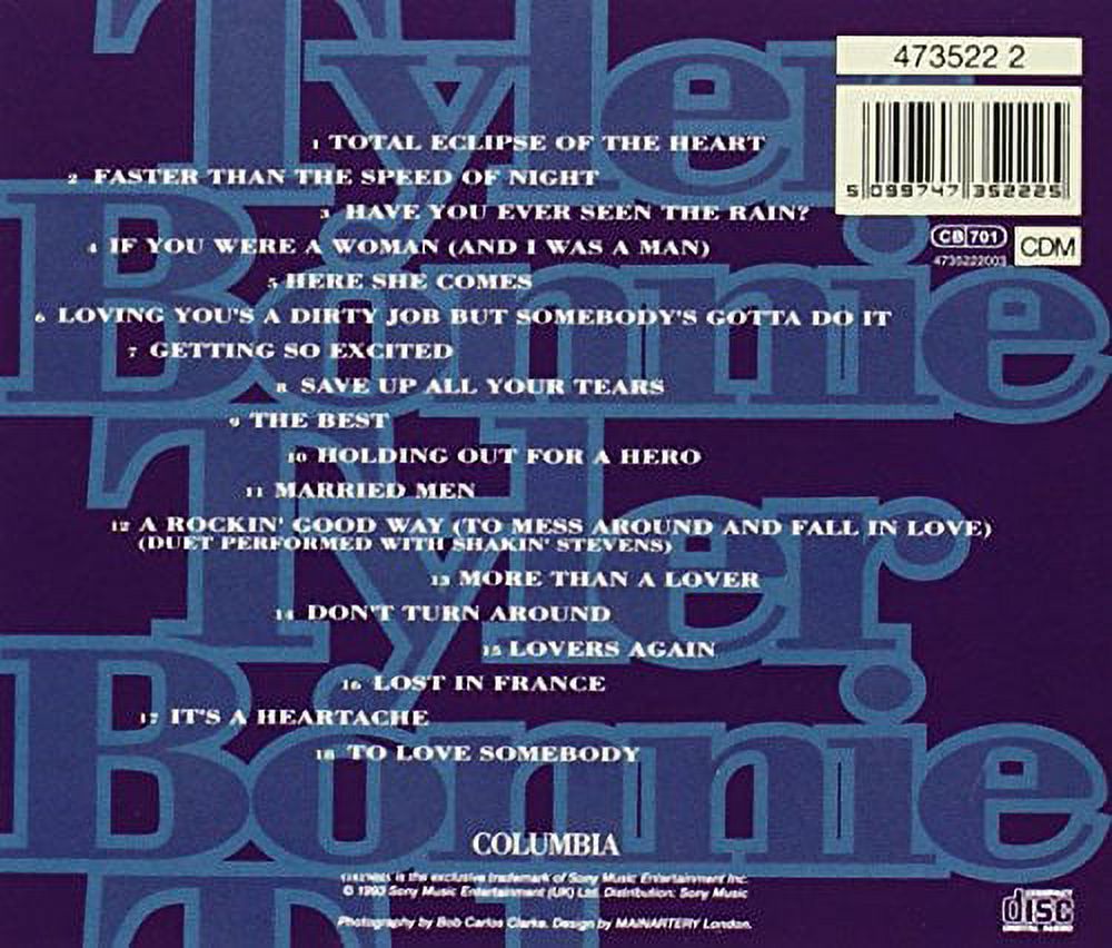 Bonnie Tyler - Definitive Collection - Music & Performance - CD
