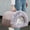 Gray, variant on Cat Warming House,Enclosed Cat Bed,16*12IN Dog House Indoor Foldable Soft Kennel Bed,Cat Beds For Indoor Cats,Warm Cats House Puppy Cave With Cushion For Small Medium Large Dogs Cats(Pink)