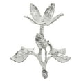 thumbnail image 2 of Crystal Ball Base Metal Rose Flower Shaped Crystal Ball Display Base Sphere Holder, 2 of 8