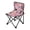 Christmas Cat Pattern, variant on 600D Oxford Camping Chair Portable Foldable Chair Supports 220 lbs for Picnic, Fishing, Backpacking Candy Cane-shaped Ribbons and Hearts