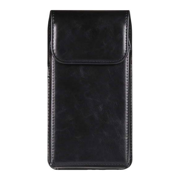 Bluethy Phone Holster with Belt Clip Loop, Faux Leather Belt Case with Magnetic Closure Cell Phone Case Universal Belt Phone Pouches Holder for Outdoor Camping Hiking