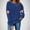 Blue#01, variant on Women's Oversized Sweatshirts Christmas Printed Crewneck Fleece Lining Pullover Hoodless Sweatshirts Top Womens Casual Solid Christmas Round Neck Loose Fits Long Sleeve Sweatshirts Fall