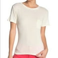 thumbnail image 1 of Current Elliott The Heather Pocket Tee Cream ( 0 ), 1 of 2