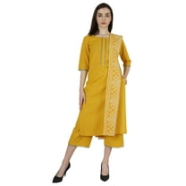 Bimba Indian Designer Cotton Kurta Set For Women With Printed Dupatta Traditional Ethnic Wear