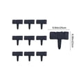 thumbnail image 3 of Plastic Garden Fencing, 10-Pack, Modular Landscape Border, Easy Snap-On Installation, Outdoor Flower Bed Edging, 3 of 6