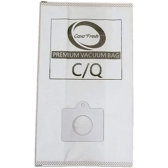 12 PK HEPA Replacement Bags for Kenmore Style C & Style Q 5055 50557 50558  Filtration Canister Vacuum Bags. Also Fits Panasonic C-5, C-18
