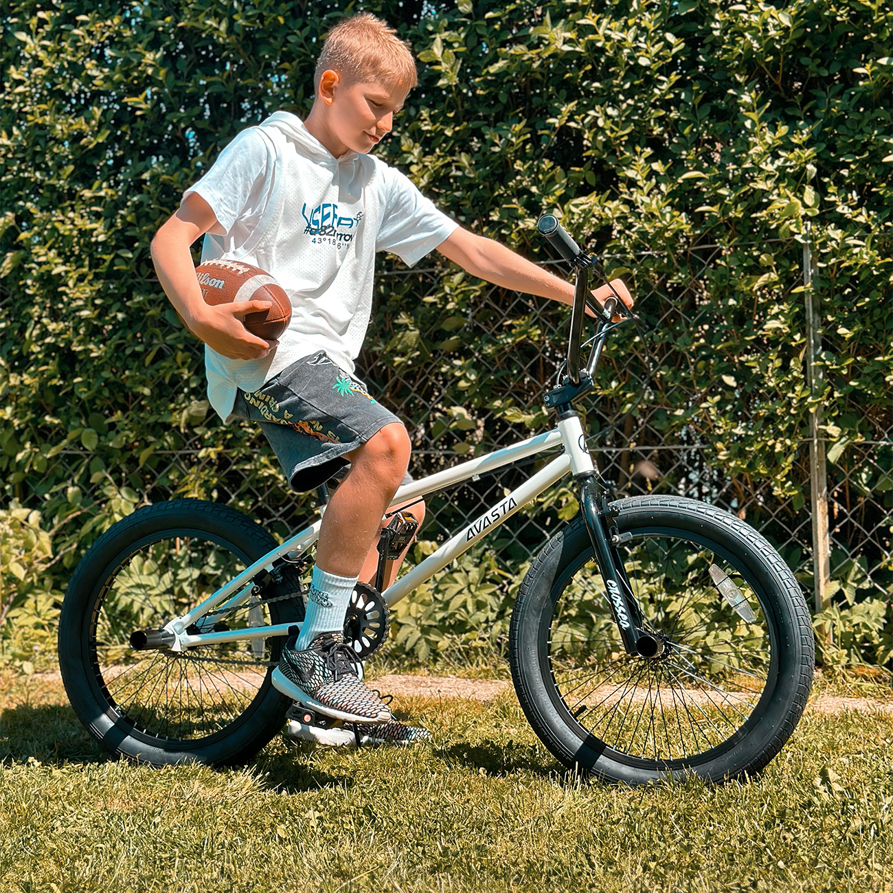 Cubsala 20" Freestyle BMX Bike, Black photo 5