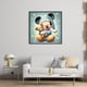 thumbnail image 3 of Kit Punto Cruz Mickey Impreso Hilo Algodón Ecológico Bordado 11CT 40x40cm, 3 of 9