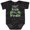 Storm Camo, variant on Inktastic Part Irish All Trouble St. Patrick's Day with Green Clovers Boys or Girls Baby Bodysuit