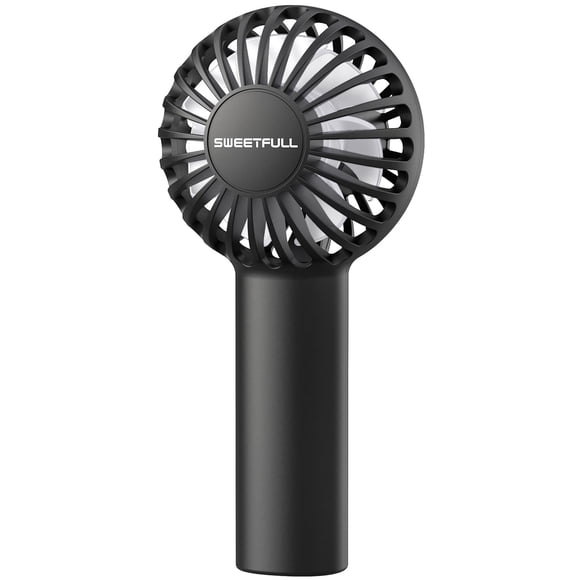 Ventilador de mano SWEETFULL Mini portátil recargable negro