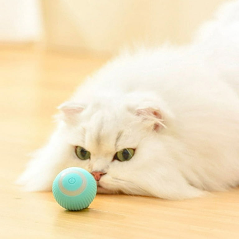 Gravity Smart Cat Catnip Ball Sounding Interactive Rolling Training Toys