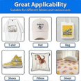 thumbnail image 2 of DTF Transfer Film 30 Sheets Double Sided Glossy Clear Pretreated DTF Film PET Heat Transfer Paper A4(8, 2 of 5