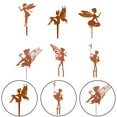thumbnail image 2 of RichLink Captivating Fairy Silhouette Metal Iron Garden Sculpture for Outdoor Use,E, 2 of 4