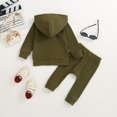 thumbnail image 5 of Winter Baby Boy Clothes Little Boys Autumn Hooded Long Sleeve Stretch 2T-5T Top Pants Set 2-Pieces, 5 of 9