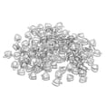 thumbnail image 3 of Jewelry Making Charm, 100 Pack Diamond Heart Pendants Bling Crystal Charm for DIY Necklace Bracelet, Silver, 3 of 5