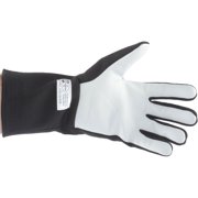 JEGS Racing Gloves SFI 3.3/1 Single Layer Nomex Large Black