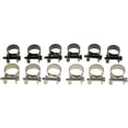 thumbnail image 2 of Help By Dorman Hose Clamp 55172 9/16 Inch To 5/8 Inch Clamping Range; Worm Gear Style; Steel; Set Of 12; Card, 2 of 2