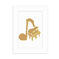 thumbnail image 1 of Musical Symbol Juxtaposed Piano Desktop Photo Frame Picture Display Decoration Art Painting, 1 of 3