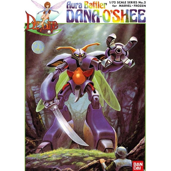 Bandai Aura Battler Dana-O'Shee NG 1/72 Model Kit