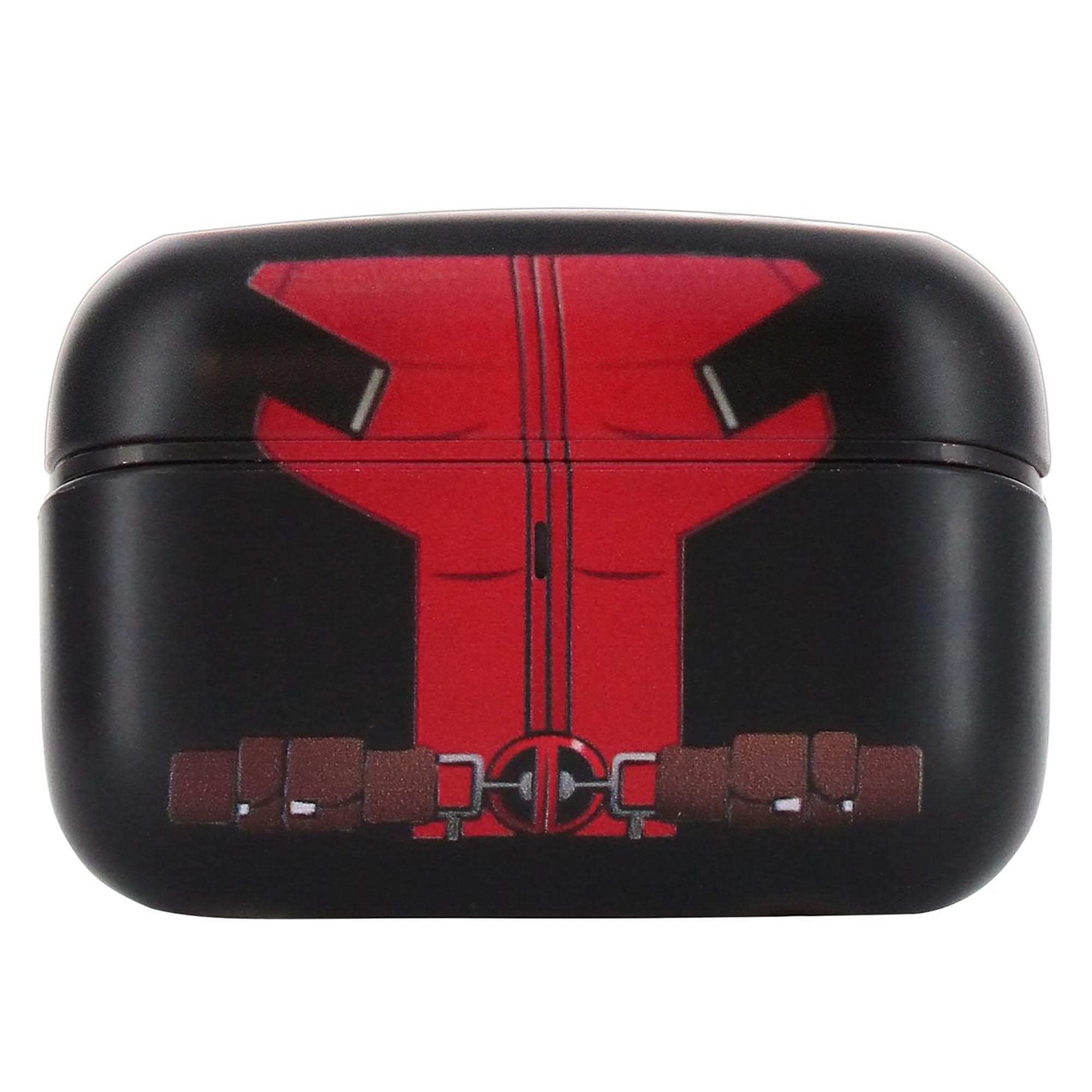 Exquisite Gaming: Buds Pro & Holdems Bundle - Deadpool - Wireless Bluetooth Earbuds & Case, Character Device Holder/Figure, Licensed Marvel Set