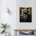 thumbnail image 4 of JRXY Cute panda colorful canvas wall art, colorful panda canvas print, panda canvas painting print, animal canvas print, colorful animal canvas 12x16 in, 4 of 5