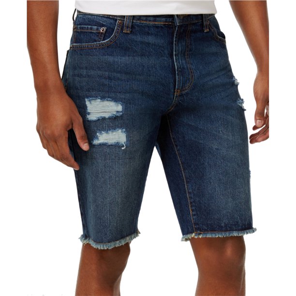 Pantalones Cortos American Rag Algodón Informales Mezclilla Azul 40