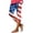 Black, variant on Roncen Women's Printed High Waist Cropped Pants - Slim Fit Summer Capris with Comfortable Waistband for Casual Layering