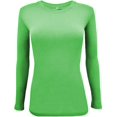 thumbnail image 1 of T-Shirt à Manches Longues Col Rond pour Femmes, 1 of 6