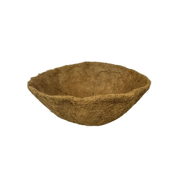 Funda para cestas Living Accents, fibra de coco, 35,56 cm, color marrón