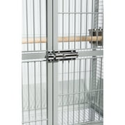 Prevue Pet Products Select Wrought Iron Parrot Bird Cage 24x20x60, Pewter