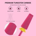 thumbnail image 2 of Brocas para uñas MelodySusie Professional 5 en 1 Pink Blossom, 2 of 7