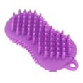 thumbnail image 2 of Cepillo De Ducha De Silicona, Masaje Muscular Cepillo De Cuerpo De Baño De Silicona Los Lados Dobles Alivian La Fatiga De Mano Para Uso Diario OTVIAP Púrpura, 2 of 8
