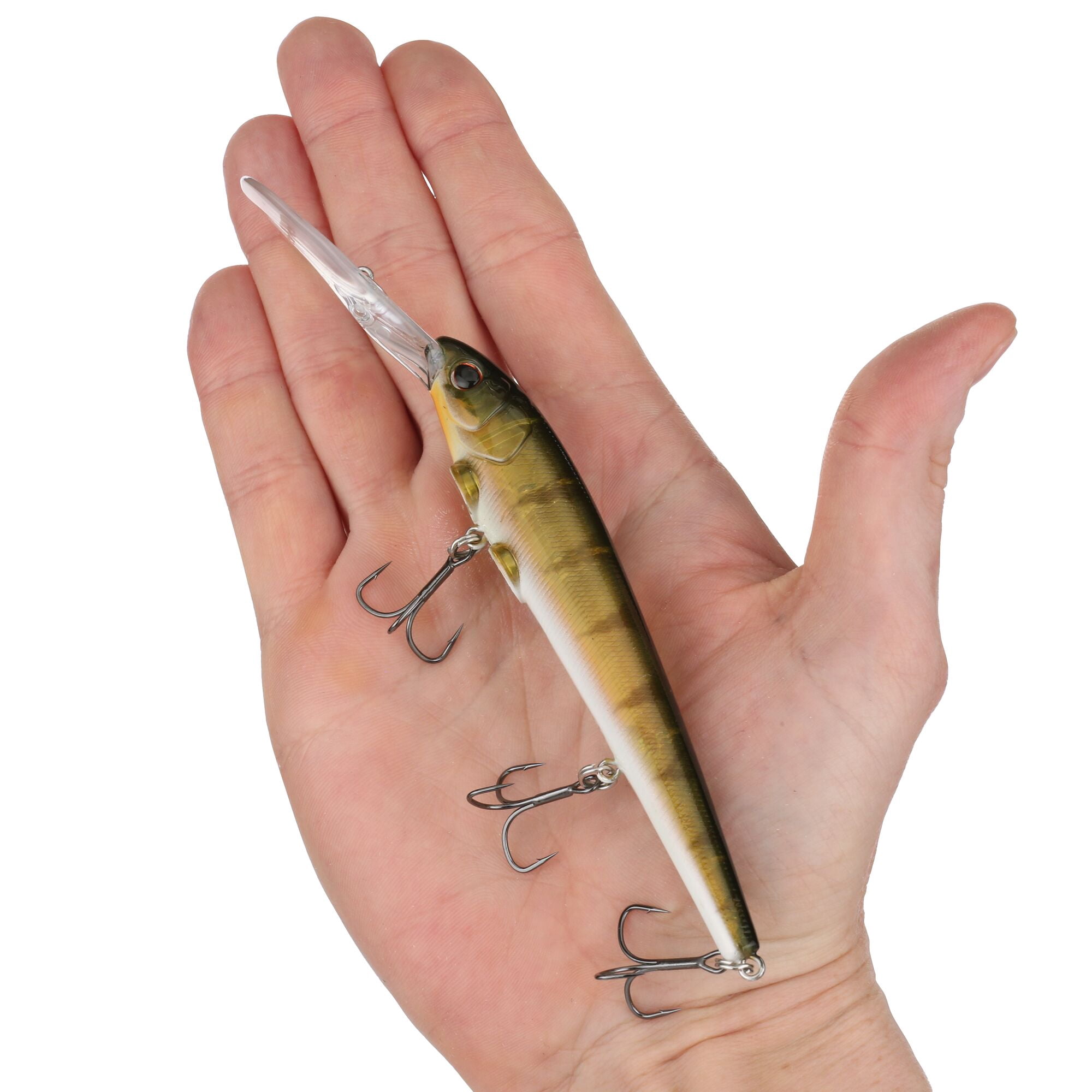 Berkley Deep Hit Stick, 4.75 in, Crankbaits, Perch (1 Count)