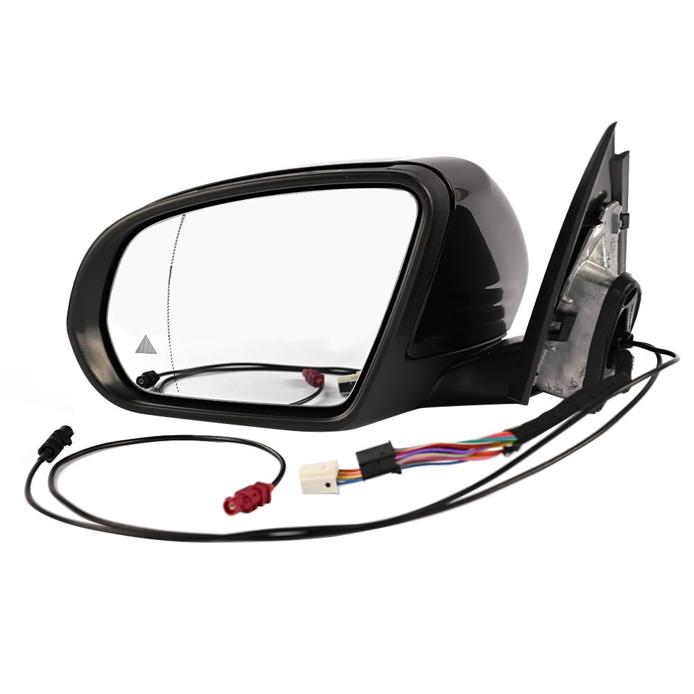 Driver Side Mirror For 2014-2021 Mercedes Benz C class W205 C180 C200 C300 C250 Black 2058109701 2058109801
