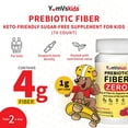 thumbnail image 4 of YumVs Kids™, Prebiotic Fiber Zero Gummies, Berry, 70 Gummies (2,000 mg per Gummy), 4 of 8