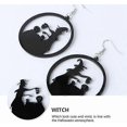 thumbnail image 4 of Halloween Earrings for Women Halloween Hoop Earrings Ghost Hand Dark Gothic Acrylic Dangle Earrings Creepy Halloween Drop Earrings for Women Halloween, 4 of 4