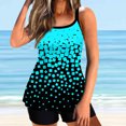 thumbnail image 1 of DPTALR Ensemble de Maillot de Bain Imprimé pour Femmes Split Flat Corner Pants, 1 of 3