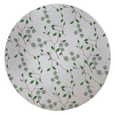 Vine Light Grey Indoor Floor Mat by Kavka Designs