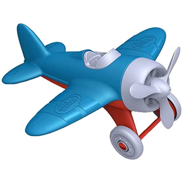 Toy Airplane Green Toys Airplane Blue sin BPA y ftalatos