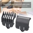 thumbnail image 4 of WANNGWE Professional Hair Clipper Guide Combs, WahlClipper Guards Set, Hair Clipper Guards Replacement Guards Set ﻿ (Black) CJ911-49495, 4 of 9