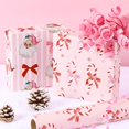 thumbnail image 3 of Papel de regalo BIOBROWN con forma de lazo rosa con forma de piedra, 43 x 10 m, Navidad, 3 of 7