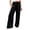 Black, variant on felwors Women Linen Palazzo Pants Summer Boho Wide Leg High Waist Casual Lounge Pant 2026 Beach Travel Vacation Outfits (Pink, S)