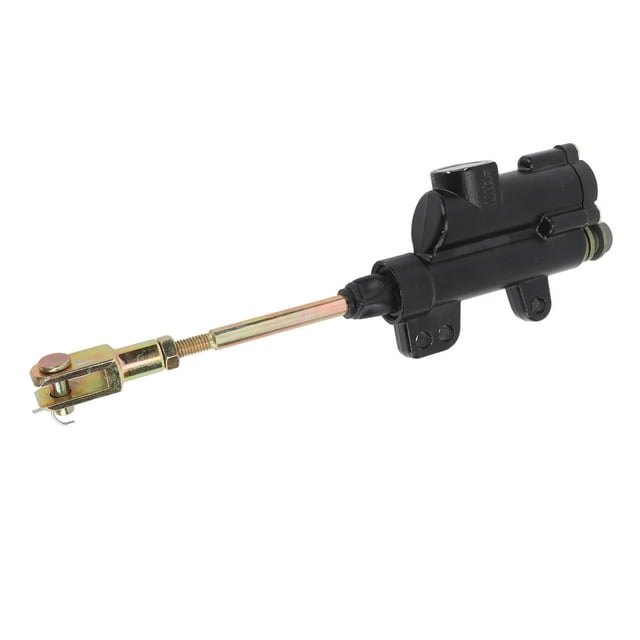 High Strength Metal Motorcycle Rear Brake Master Cylinder Pump, Smooth Control System Enhancer, SSR Pit Bike Compatible Replacement for Sunl 110 125 Dirt Pit Bike with Better