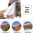 thumbnail image 4 of Peel and Stick Wallpaper Red Rock Canyon Nevada Modern Art Wall Mural Decor Self Adhesive and Removable 69in x 98in, 4 of 8