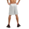 thumbnail image 2 of Shorts de malla para hombre Champion Athletic Gris con tiro de 23 cm 3XL, 2 of 5