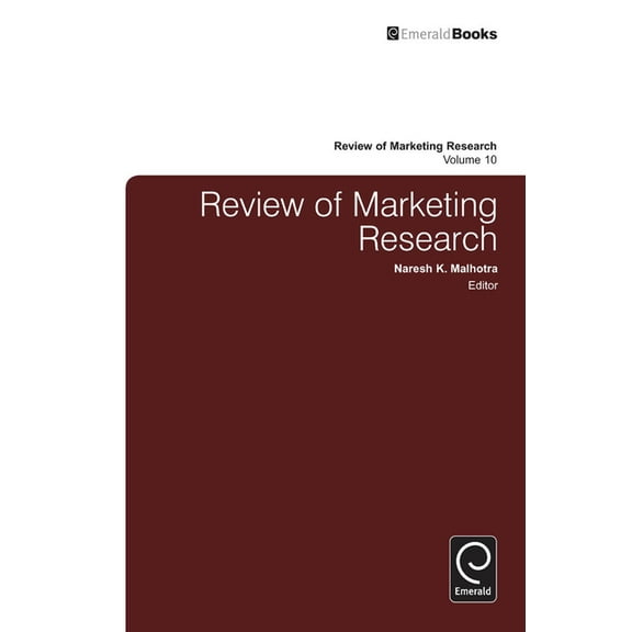 Review of Marketing Research Review of Marketing Research, Book 10, (Hardcover)