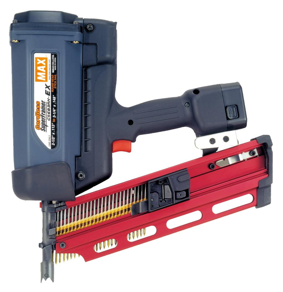 Max UsaGS683RH/EX 21 Degree Cordless Framing Nailer