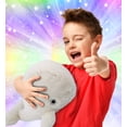 thumbnail image 2 of DolliBu Plush Whale Stuffed Animal - Soft Huggable White Whale, Adorable Playtime Whale Plush Toy, Cute Ocean Life Cuddle Gifts, Super Soft Plush Doll Animal Toy for Kids and Adults - 13 Inches, 2 of 7
