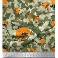 thumbnail image 1 of Soimoi Velvet Fabric Cartoon & Camouflage Decor Fabric Printed Yard 58 Inch Wide, 1 of 3