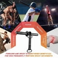thumbnail image 6 of Forearm Strengthener and Wrist Roller, 43.3 in Or 51.2 in Ultra-Strong Nylon Webbing Wrist & Forearm Blaster with Quick Locking Mechanism, Durable Anti-Slip Grip Handles for Forearm Strength Training, 6 of 9